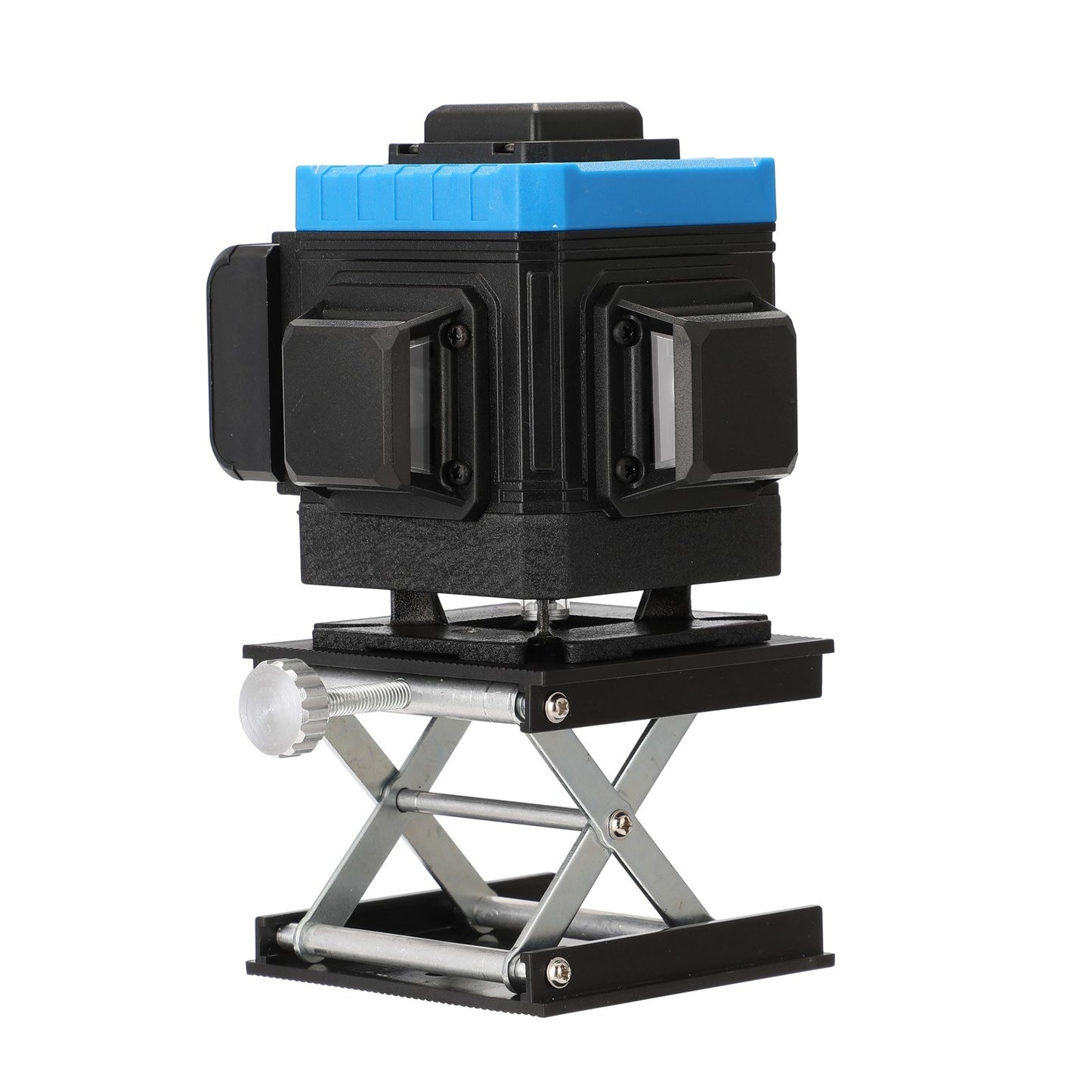 3D 360-degree Laser Level Measurment Instrument Touched Keys Multifunctional 12 Green Line Leveler with Fixed Base Adjustment Function - AU Plug