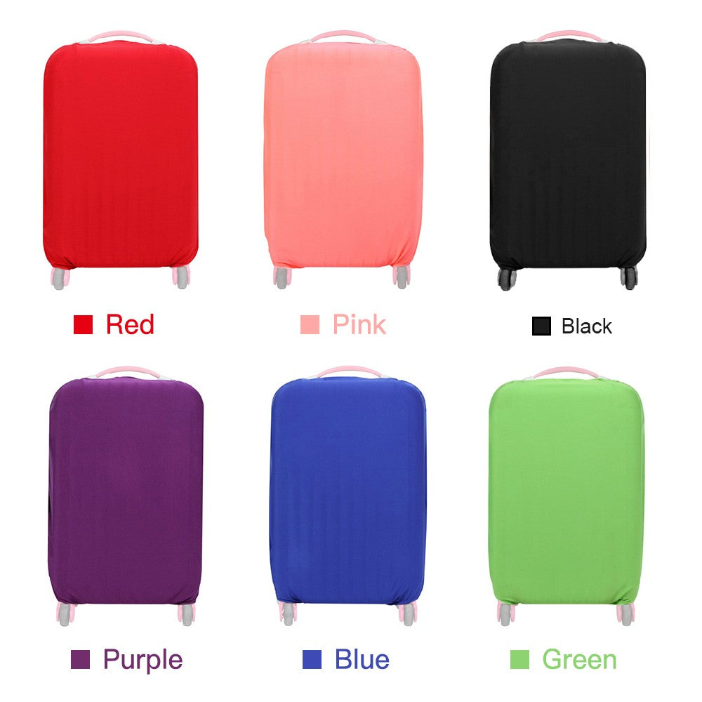 Travel Luggage Cover Washable Suitcase Protector Bag Dustproof Anti-Scratch Baggage Cover - L