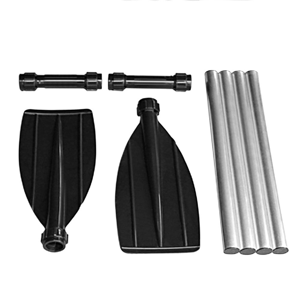 1 Pair Kayak Paddles 125cm Aluminum Magnesium Alloy Kayaking Boating Oars