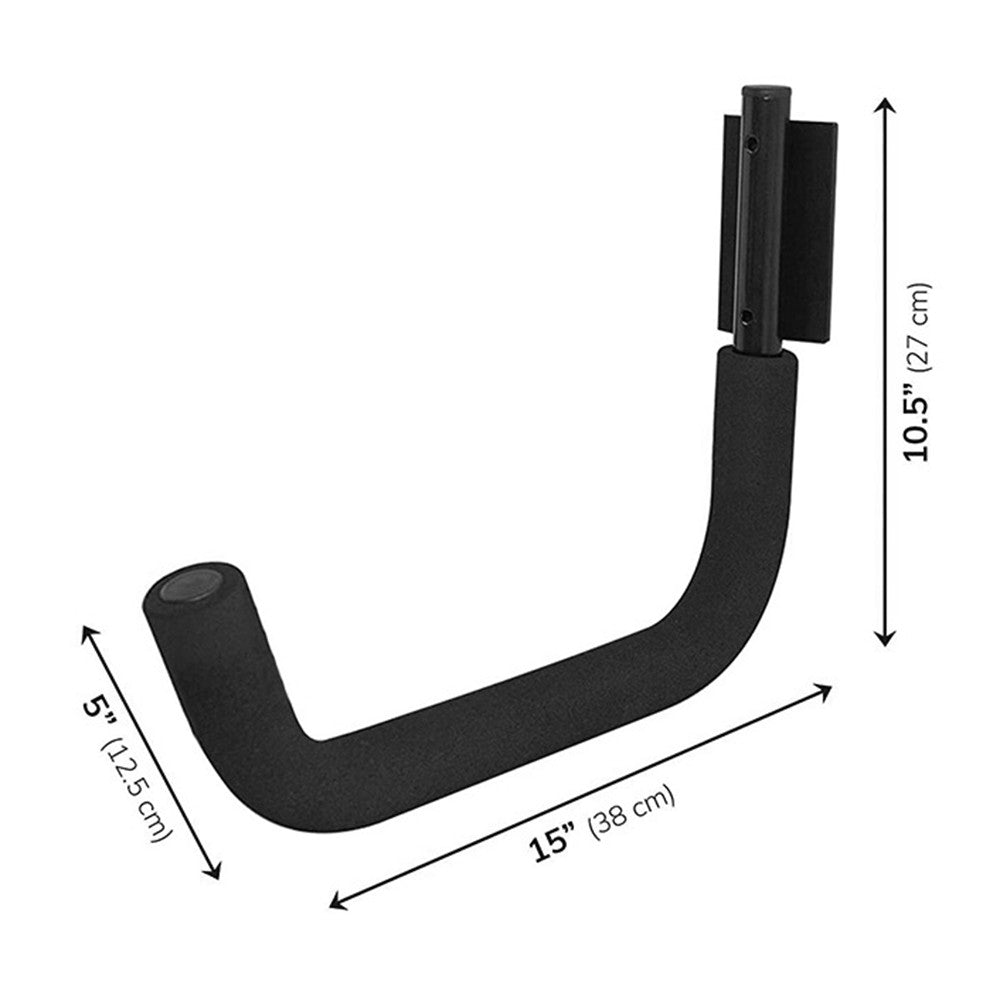 2Pcs Kayak Storage Hooks Wall Mount Garage Hangers Racks with 99lb Capacity for Surfboard Kayak Paddleboard