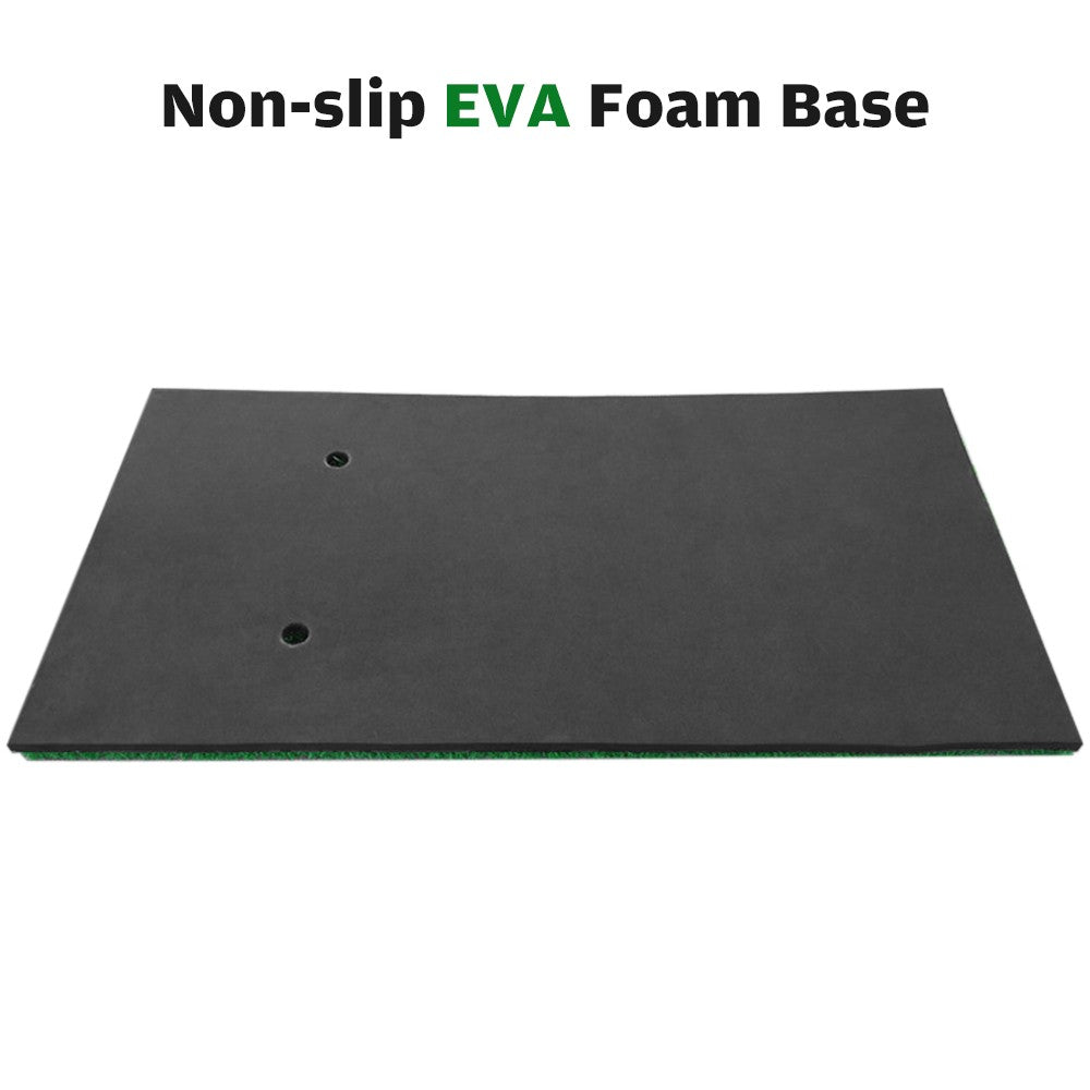 Reaction Golf Mat Turf Indoor/Outdoor Pad Mini Golf Practice Training Aid with Tee for Hitting Chipping