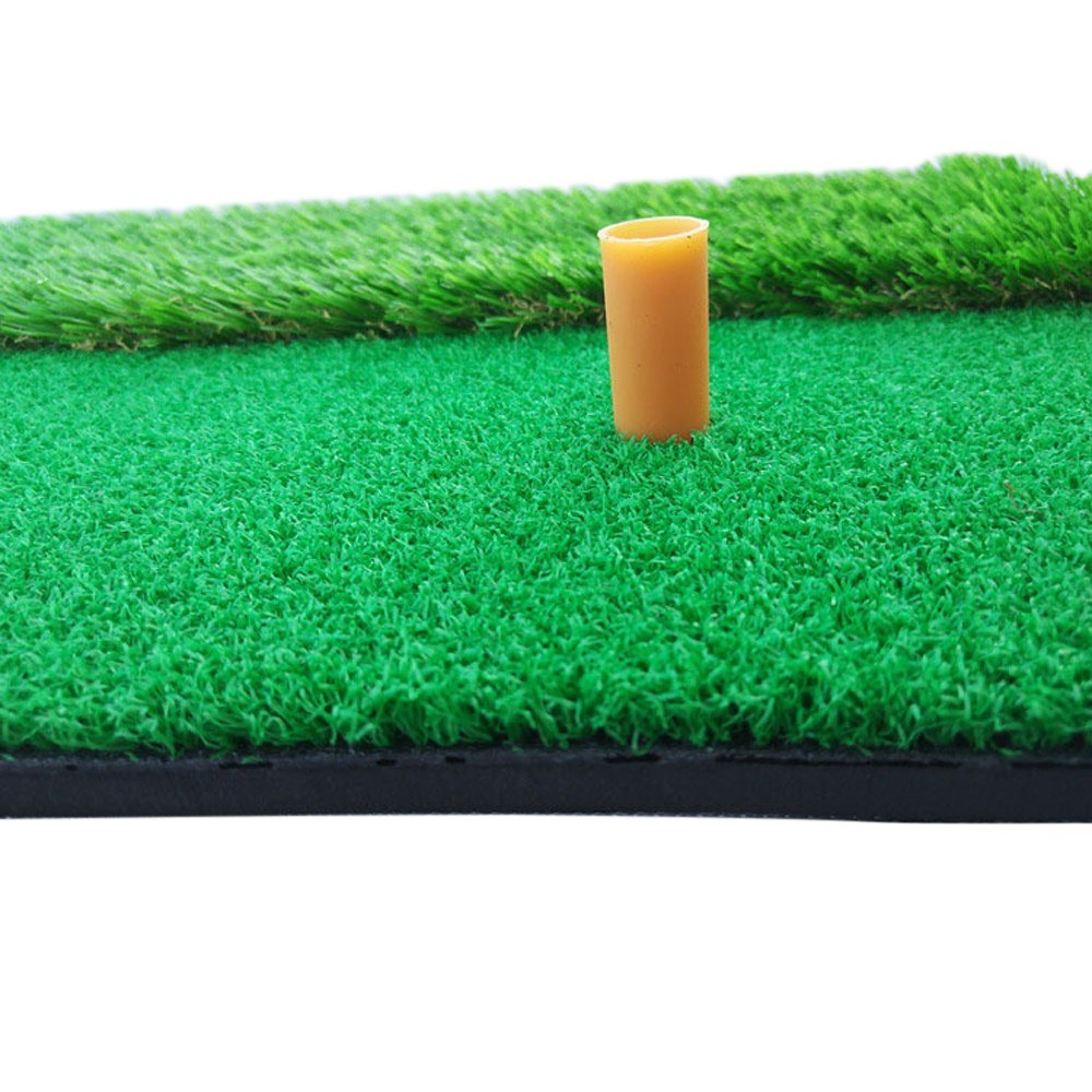 Reaction Golf Mat Turf Indoor/Outdoor Pad Mini Golf Practice Training Aid with Tee for Hitting Chipping