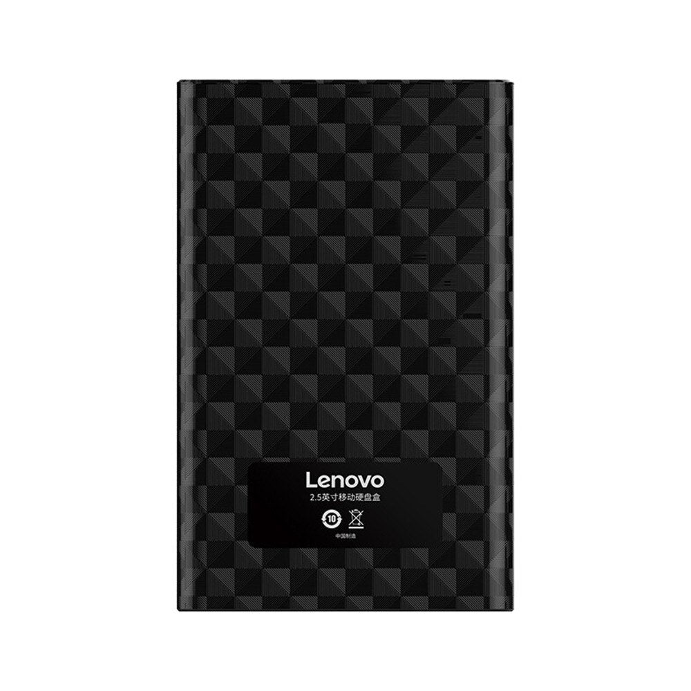 Lenovo S-02 Tool-Free Hard Drive Enclosure USB 3.0 to SATA 3.0 HDD External Hard Drive Case