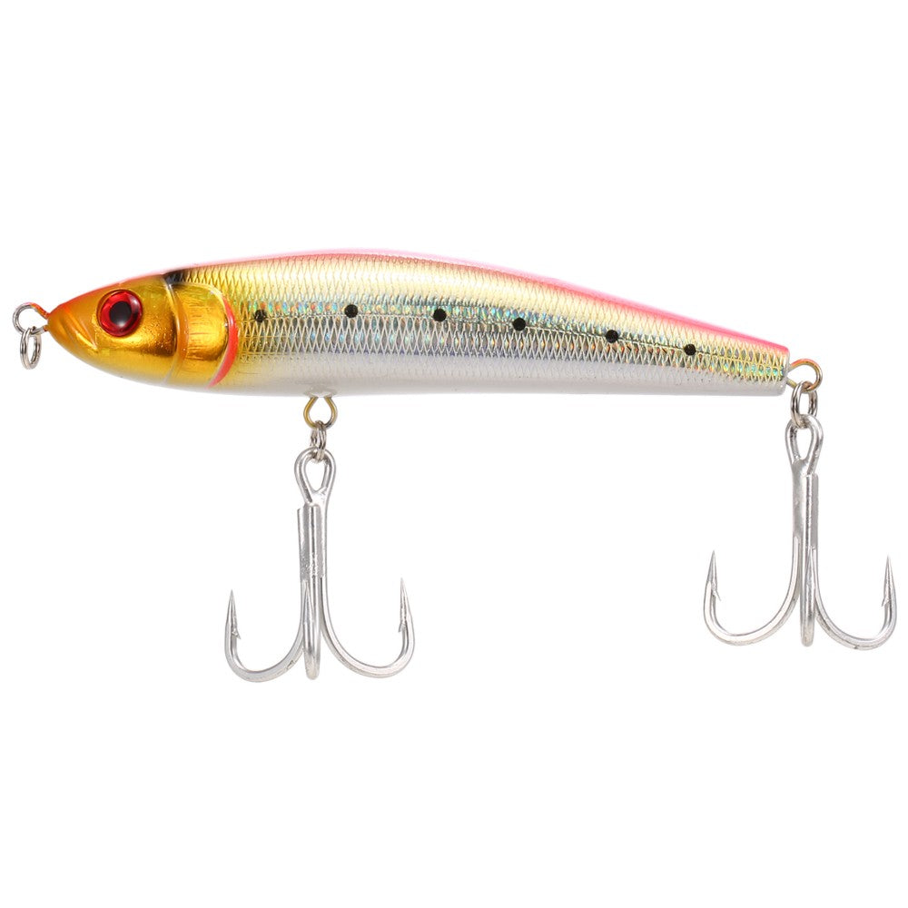 15cm 84g Sinking Pencil Lure Fishing Hard Bait with 2 Treble Hooks Fishing Tackle Tool - Color 5