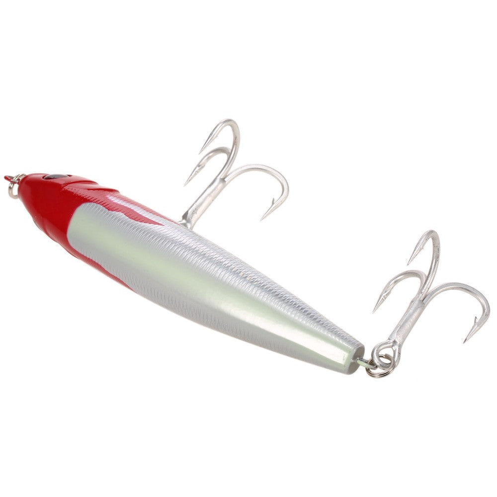 15cm 84g Sinking Pencil Lure Fishing Hard Bait with 2 Treble Hooks Fishing Tackle Tool - Color 2
