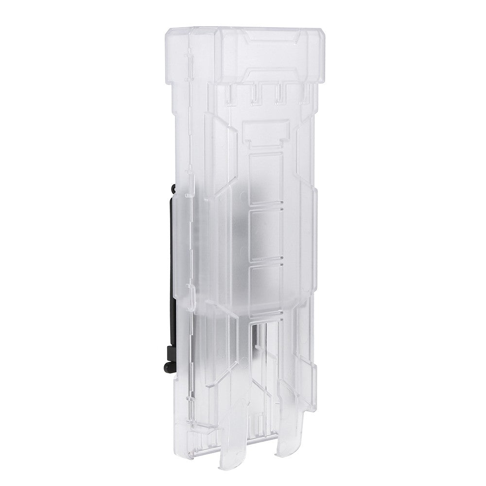 Tactical Molle Pouch Reload Holder Quick-release Plastic Magazine Ammo Cartridge Holder Case - Transparent