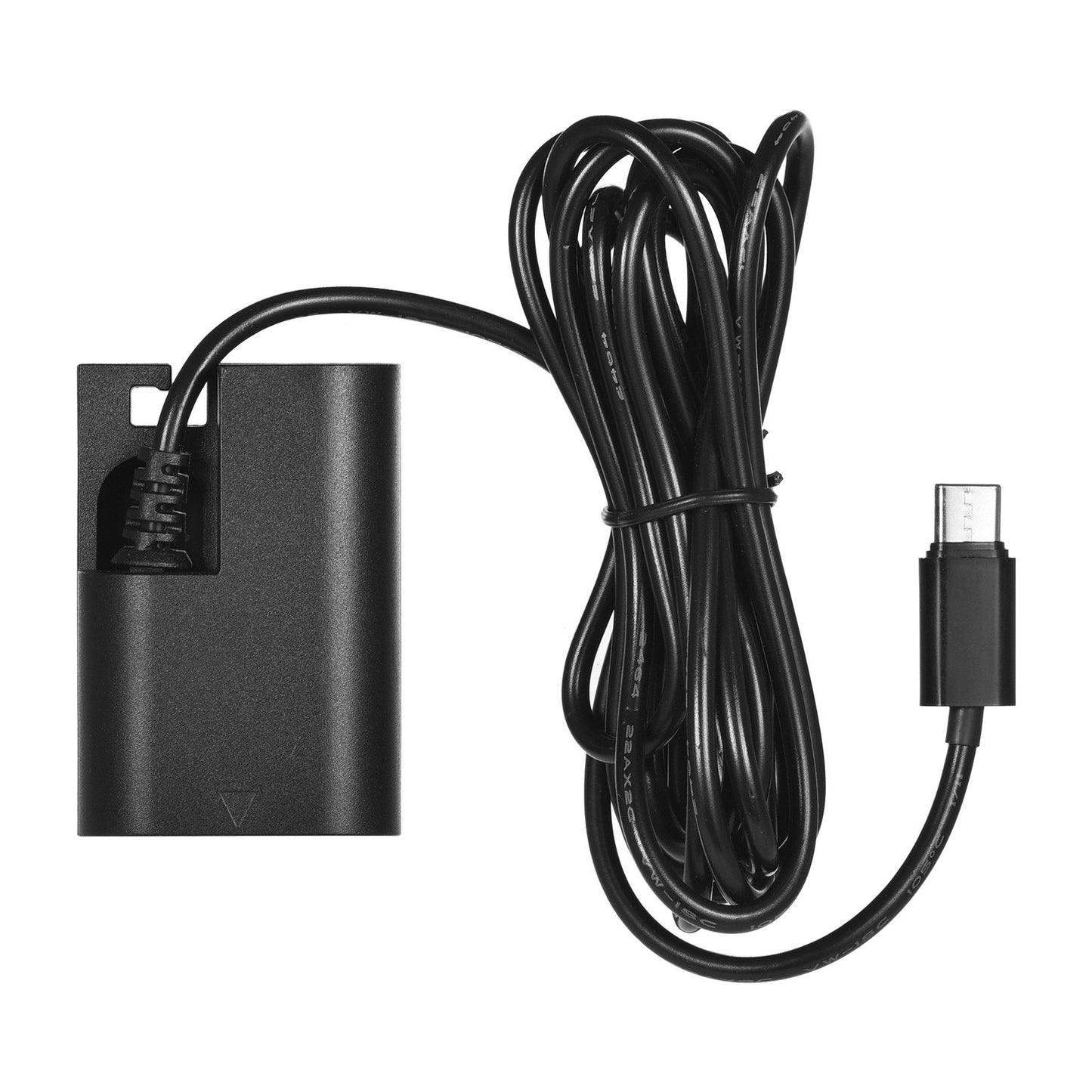 Andoer DR-E18 for Canon EOS 70D 7D 60D 6D 5D Mark II III 5DS 5DS-R Cameras DC Coupler Dummy Battery USB-C Plug Charger