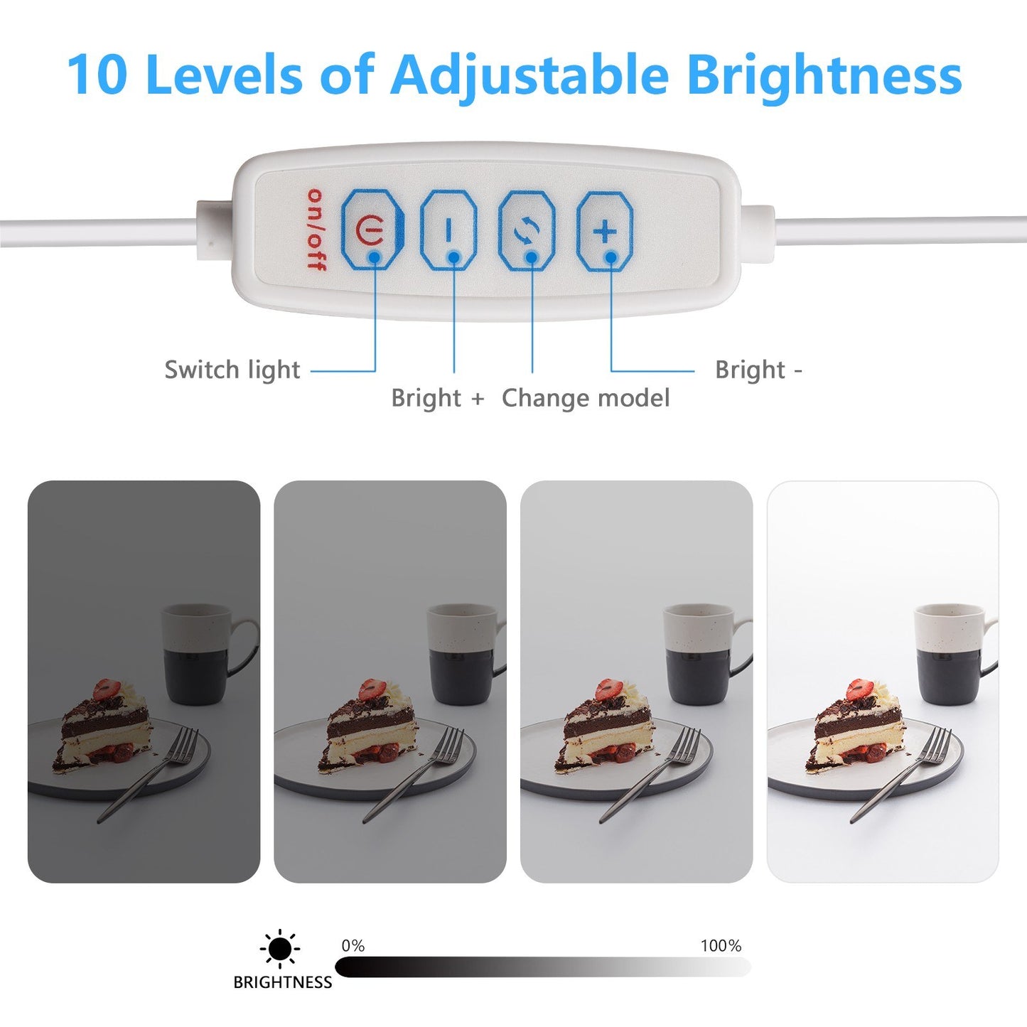 Professional Mini Product Photography Light Box Foldable LED Light Box with Colorful Backdrops