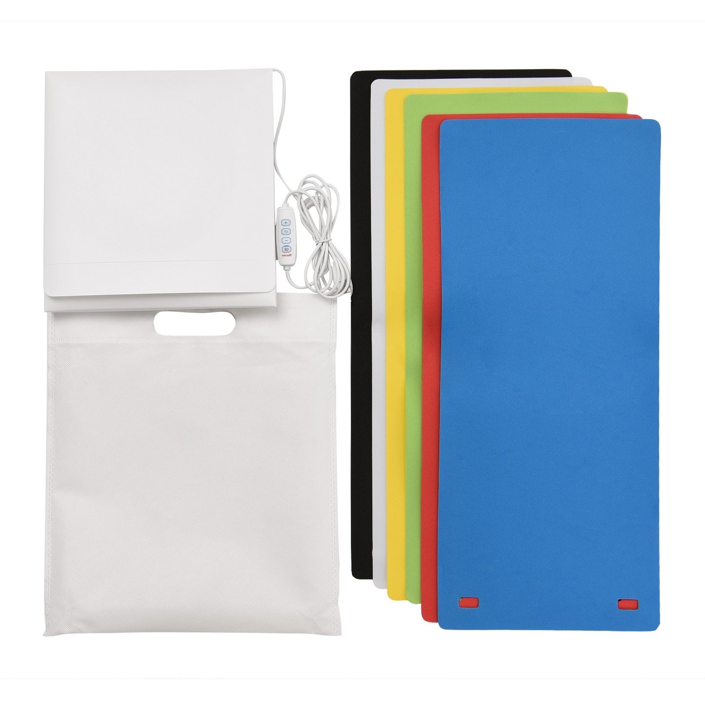 Professional Mini Product Photography Light Box Foldable LED Light Box with Colorful Backdrops