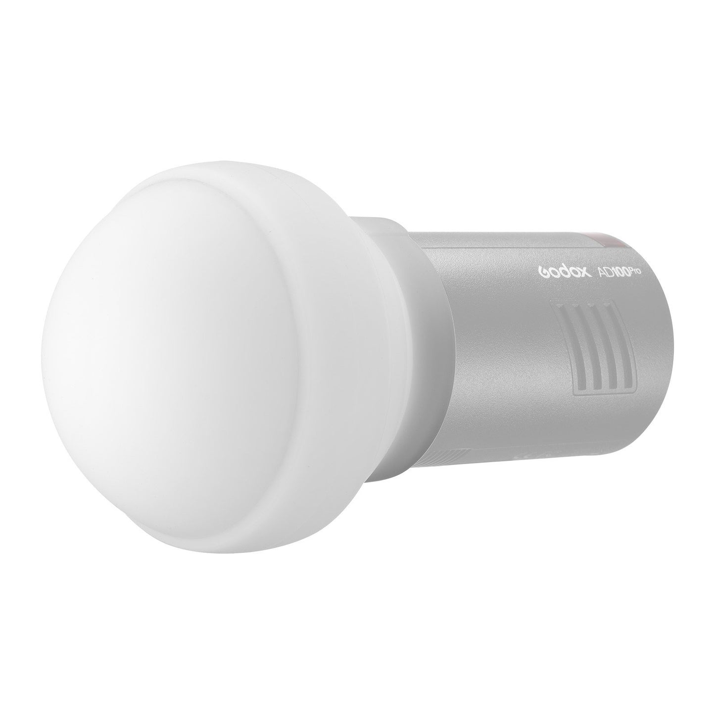 Uniqkart AK-R22 Detachable Silicone Diffuser Dome for V1 Series Flashes AD100PRO AD200PRO (with H200R) Studio Photography Portrait Live Streaming Portable Collapsible Light Modifier