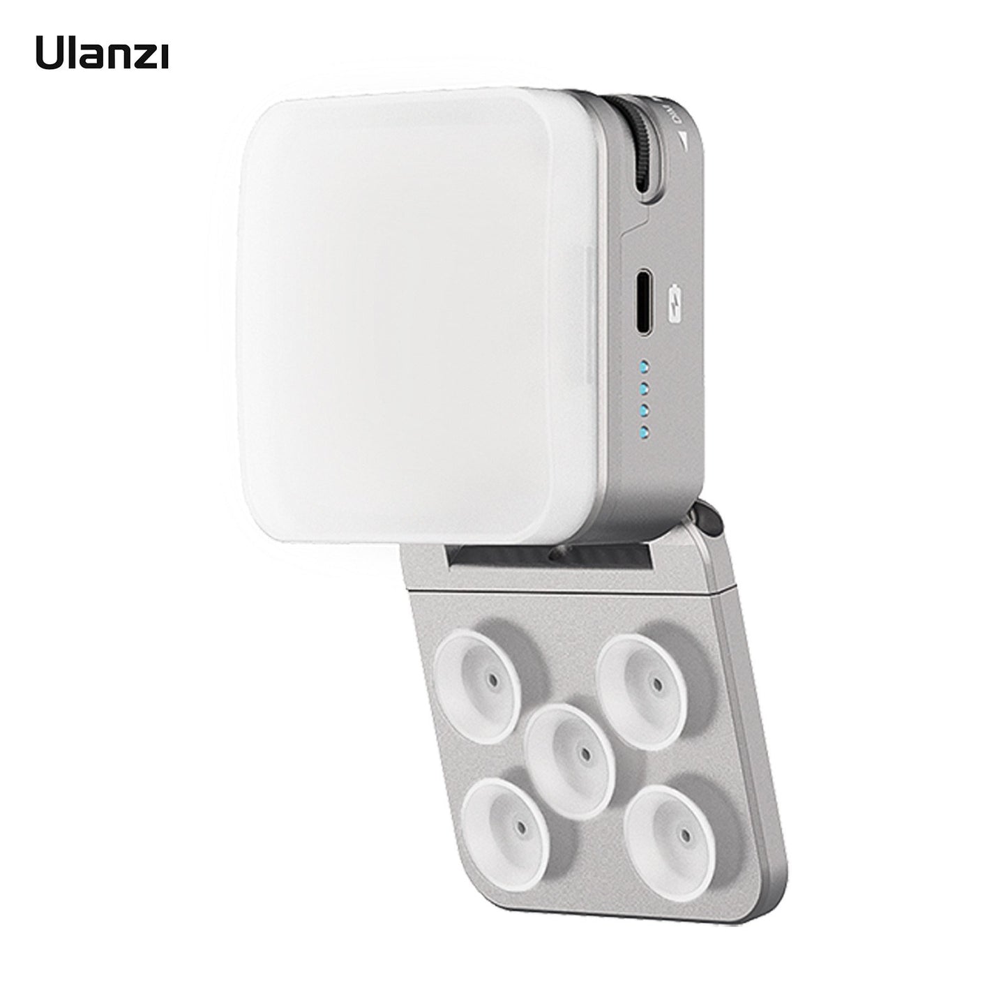 Uniqkart CL15 Cube Panel Mini LED Light 2700K-8500K Dimmable CRI95+ Video Conference Lighting Photography Fill Light