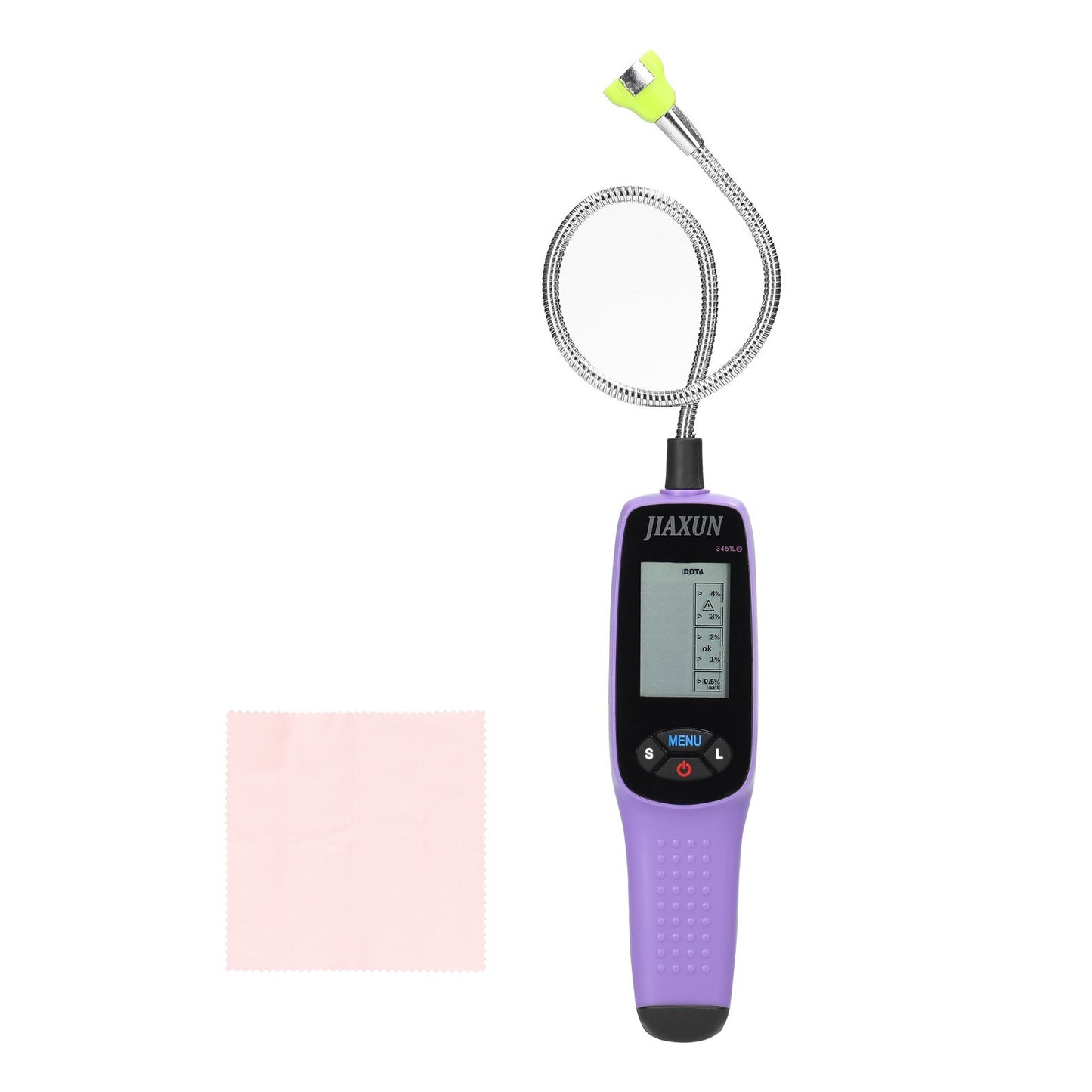 Handheld Portable Brake Fluid Tester with Large Display Automotive Brake Fluid Testing Tool Practical Household Auto Repairs Vehicle Inspection Maintenance Tool