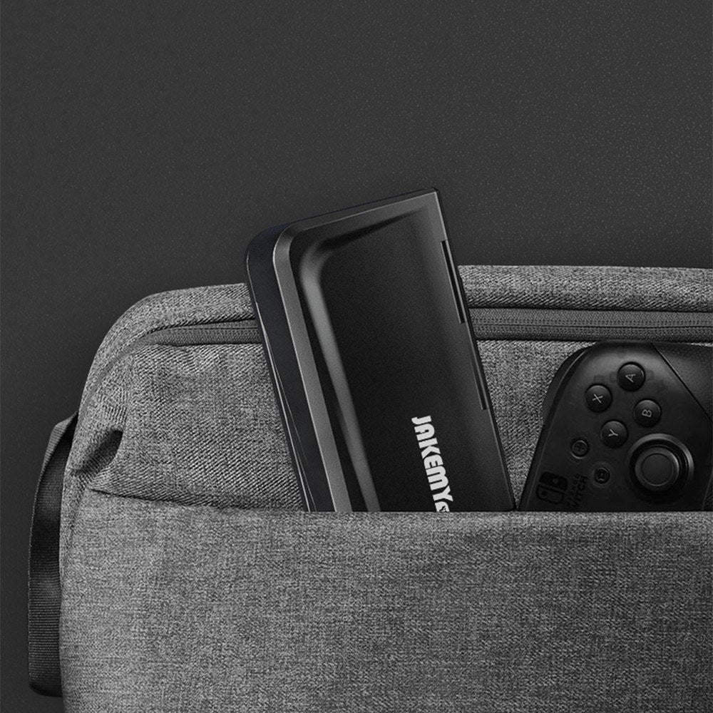 JAKEMY 47Pcs / Set Multifunctional Screwdriver Bits Socket Set High Precision Drive Socket Set H4x28mm Bits CR-V Alloy Steel Bits Kit with Magnetic Soft Pad for Home - Black