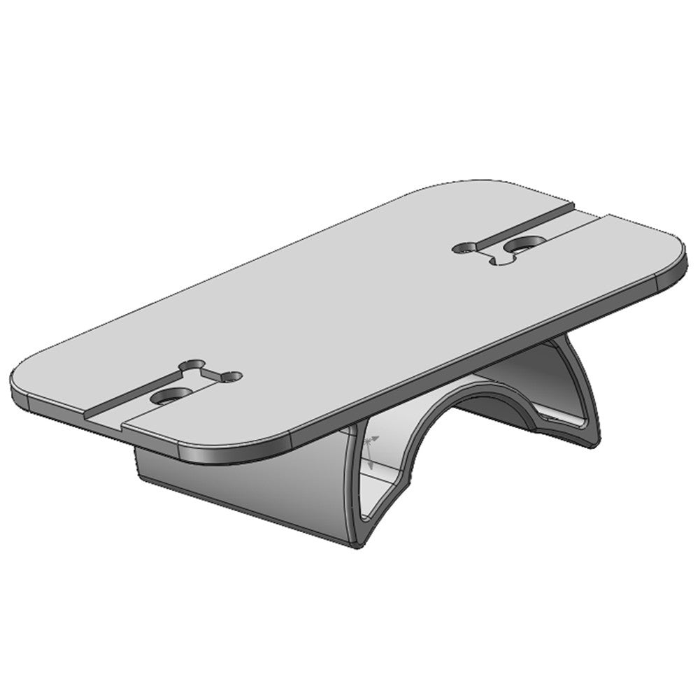 Aluminum Alloy Car Rooftop Bicycle Rear Wheel Rack Quick Release Roof Rack MTB Bike Upright Fixed Bracket with Complete Accessories - Silver