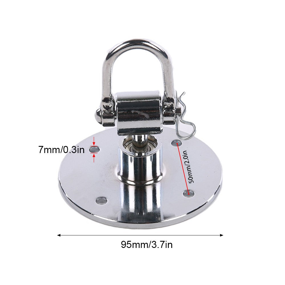 Iron Swivel for Inflatable Punching Bag Platform Accessories Replacement Part (Not Included Punching Bag)
