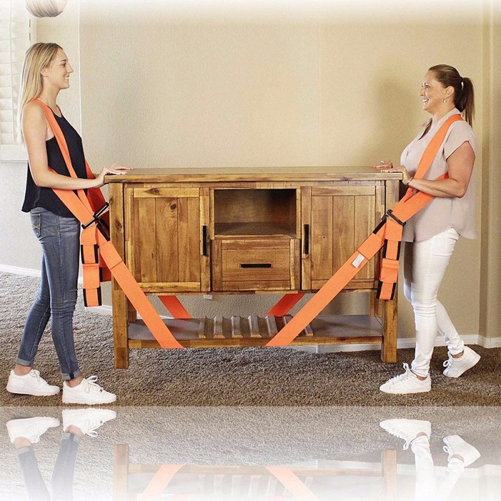 Moving Straps Lifting High Strength Polypropylene Shoulder Moving Straps Set for Furniture Appliances Mattresses Piano