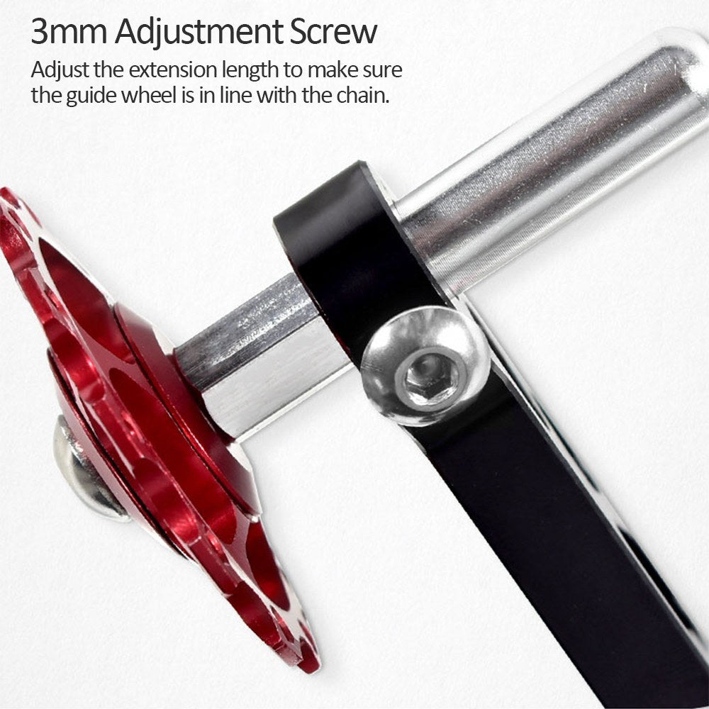 LITEPRO Bike Chain Tensioner Single Speed Chain Adjuster Converter for MTB, Road Bike