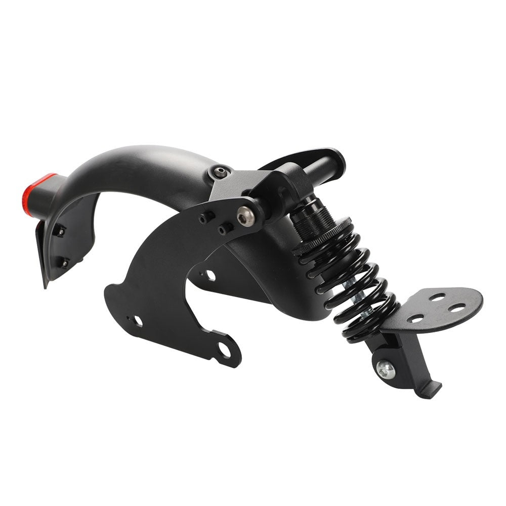 Rear Shock Absorber Anti-wear Durable Electric Scooter Replacement Accessory with Tail Light for MI 3 Electric Scooter - Black
