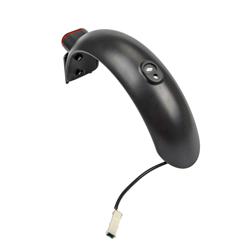 Rear Shock Absorber Anti-wear Durable Electric Scooter Replacement Accessory with Tail Light for MI 3 Electric Scooter - Black