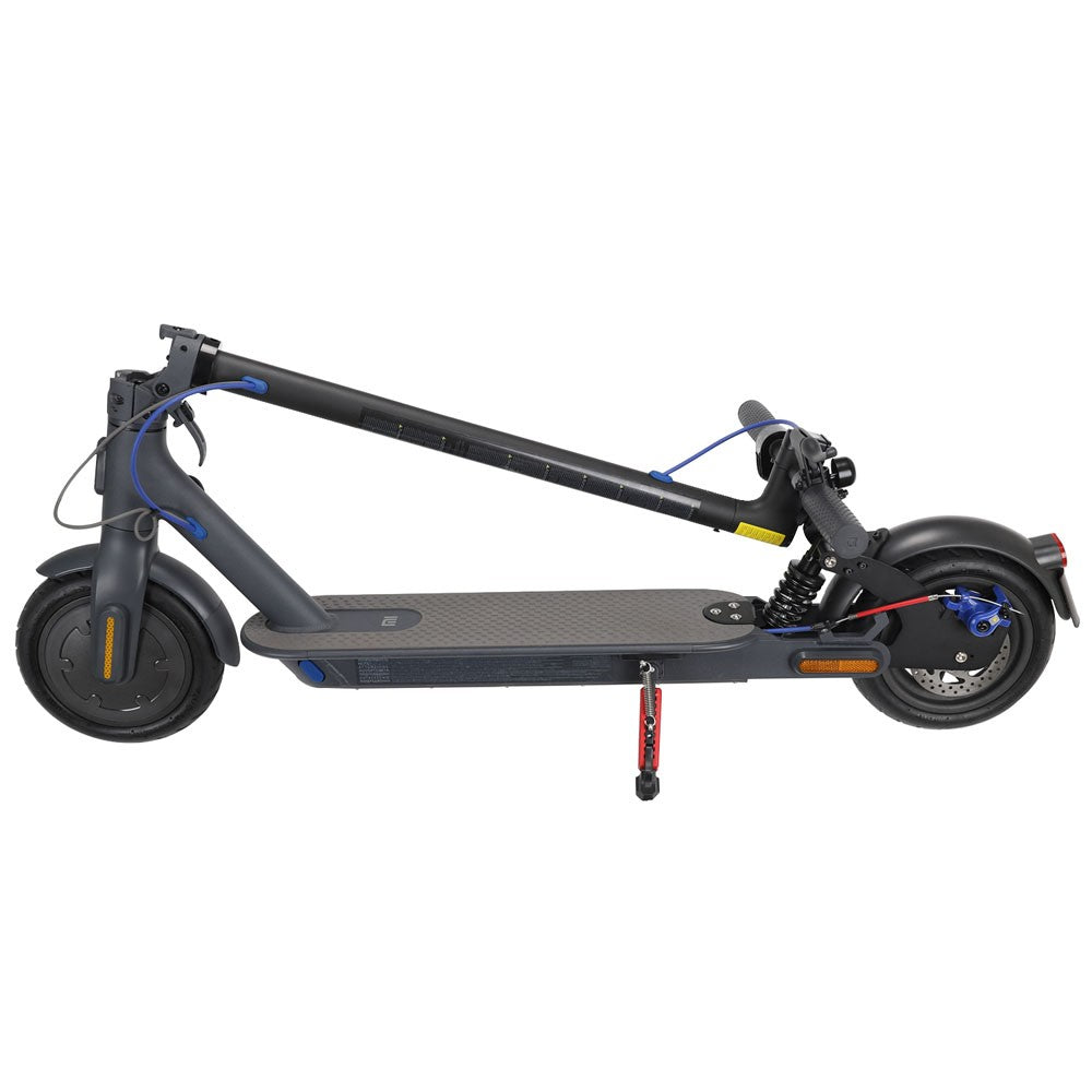 Rear Shock Absorber Anti-wear Durable Electric Scooter Replacement Accessory with Tail Light for MI 3 Electric Scooter - Black