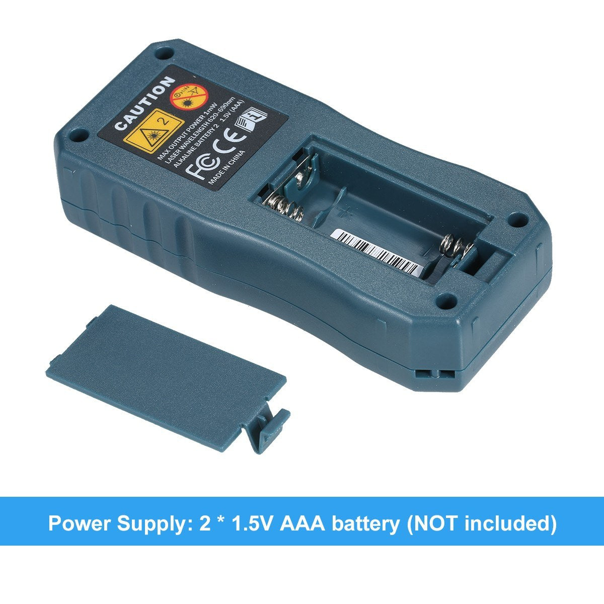 Laser Distance Meter Bubble Level Handheld 1.6-inch LCD Diastimeter Pythagorean Mode Measure Distance Area and Volume - 100m