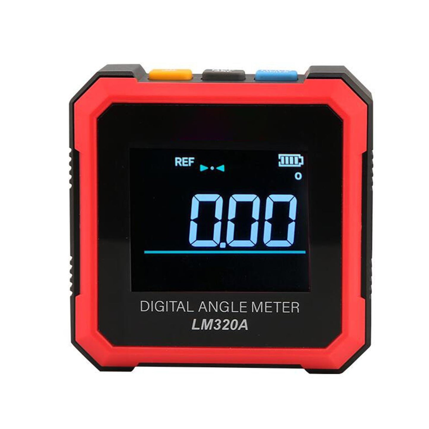 Digital Angle Finder Angle Protractor Inclinometer Bevel Box LCD Digital Angle Gauge with Magnet REF ABS Mode Auto-off