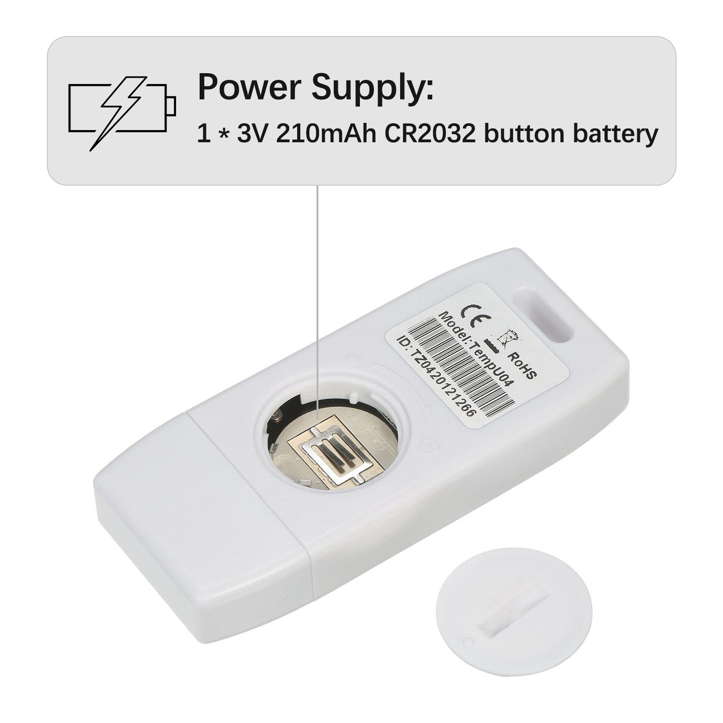 Temperature Data Logger 32000 Points USB Temperature Data Recorder PDF / CSV Data Report Export