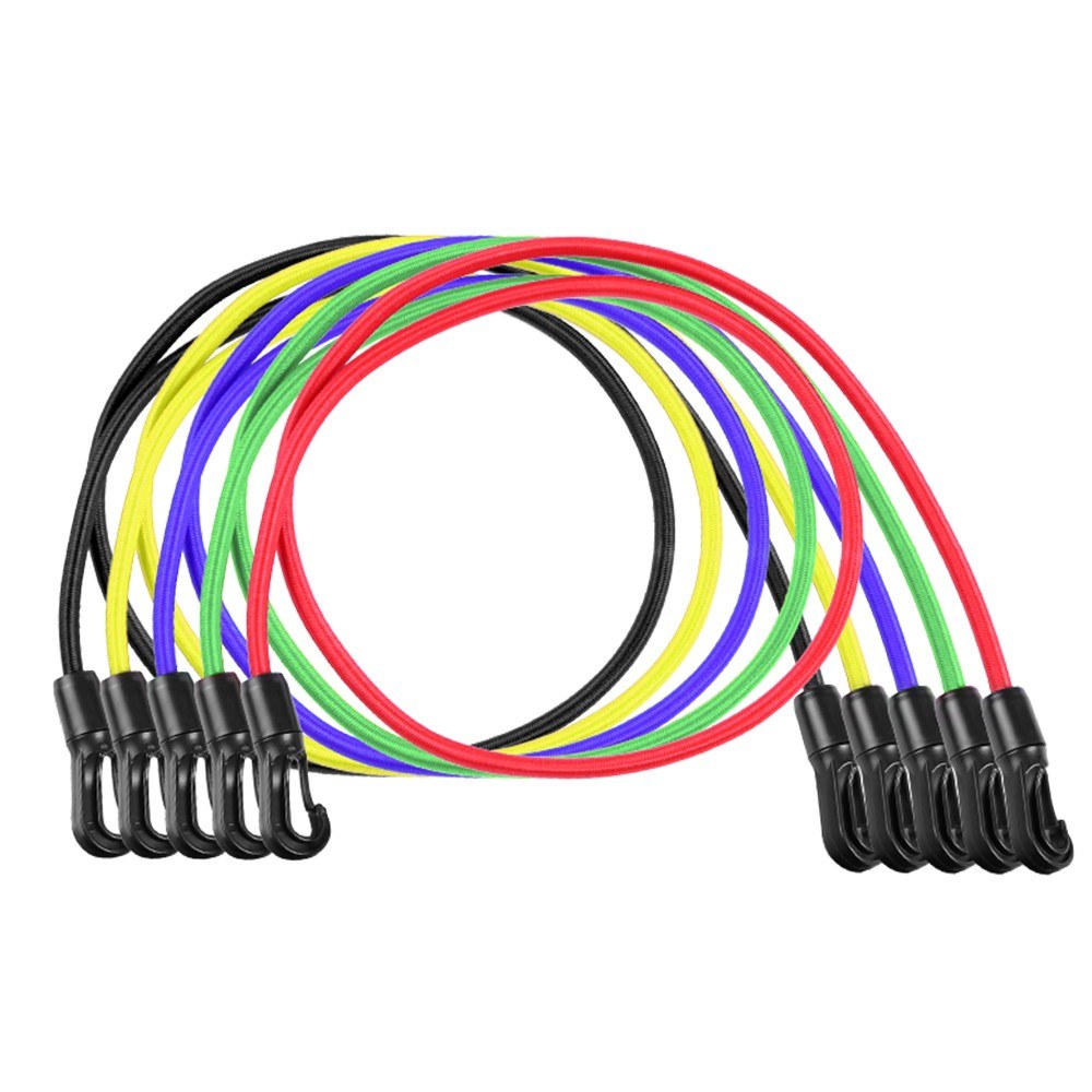 11Pcs Exercise Resistance Bands Set Latex Elastic Strength Training Fitness Tubes Tension Bands Door Anchor Ankle Straps