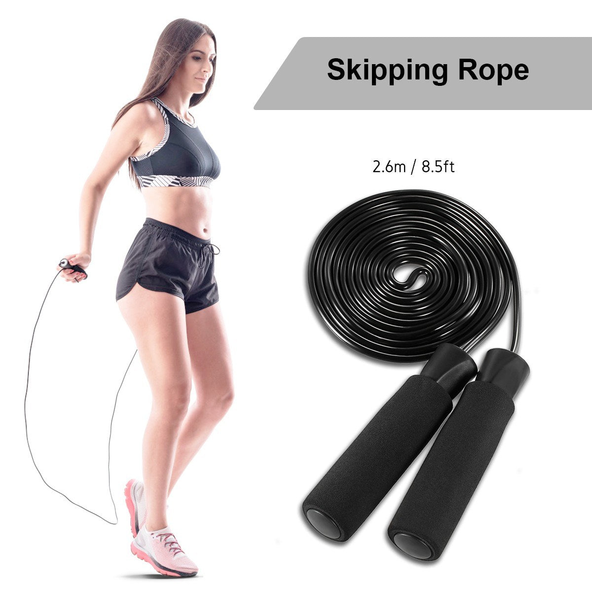 11Pcs Sports Resistance Bands Set Exercise Workout Bands Door Anchor Ankle Straps Skipping Rope for Physical Training, Weight Loss, Home Exercise