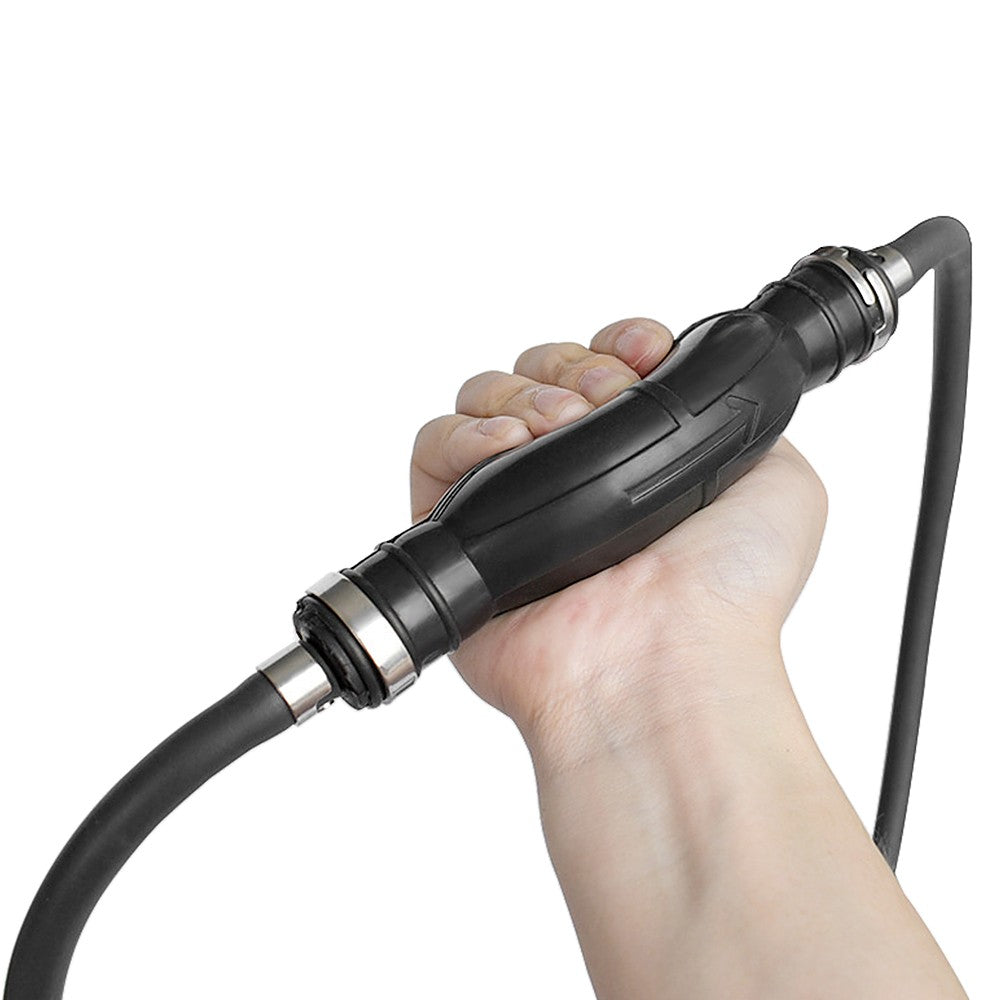 300cm Boat Fuel Line with Hand Pump Connectors Boat Motor Fuel Hose Compatible with Outboard Motors Up to 85hp