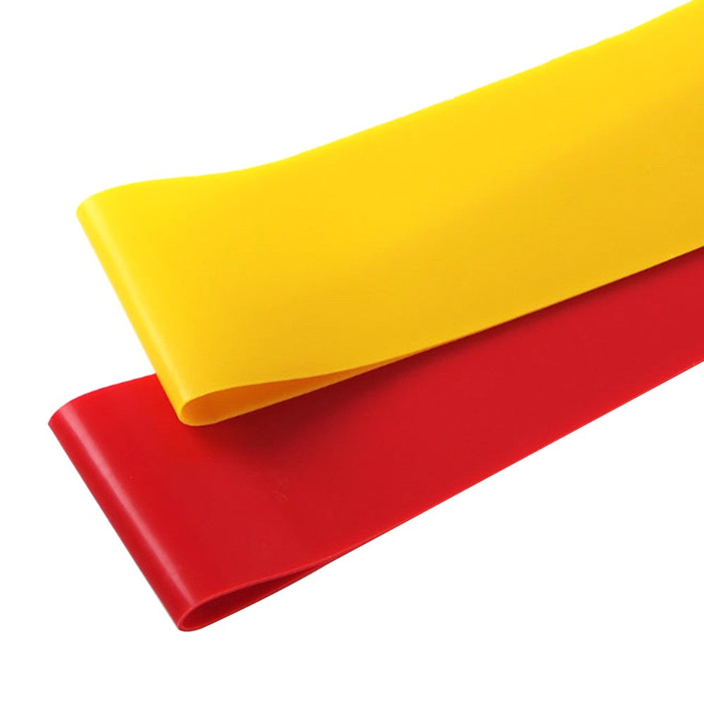 5Pcs Resistance Bands Latex Elastic Exercise Bands Stretch Bands for Physical Therapy, Recovery, Yoga