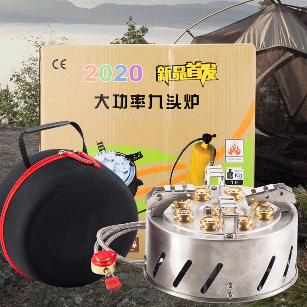 Camping Stove Refill Tube Gas Converter Stainless Braided Hose Camping Backpacking Stove Equipment - Soft Tube