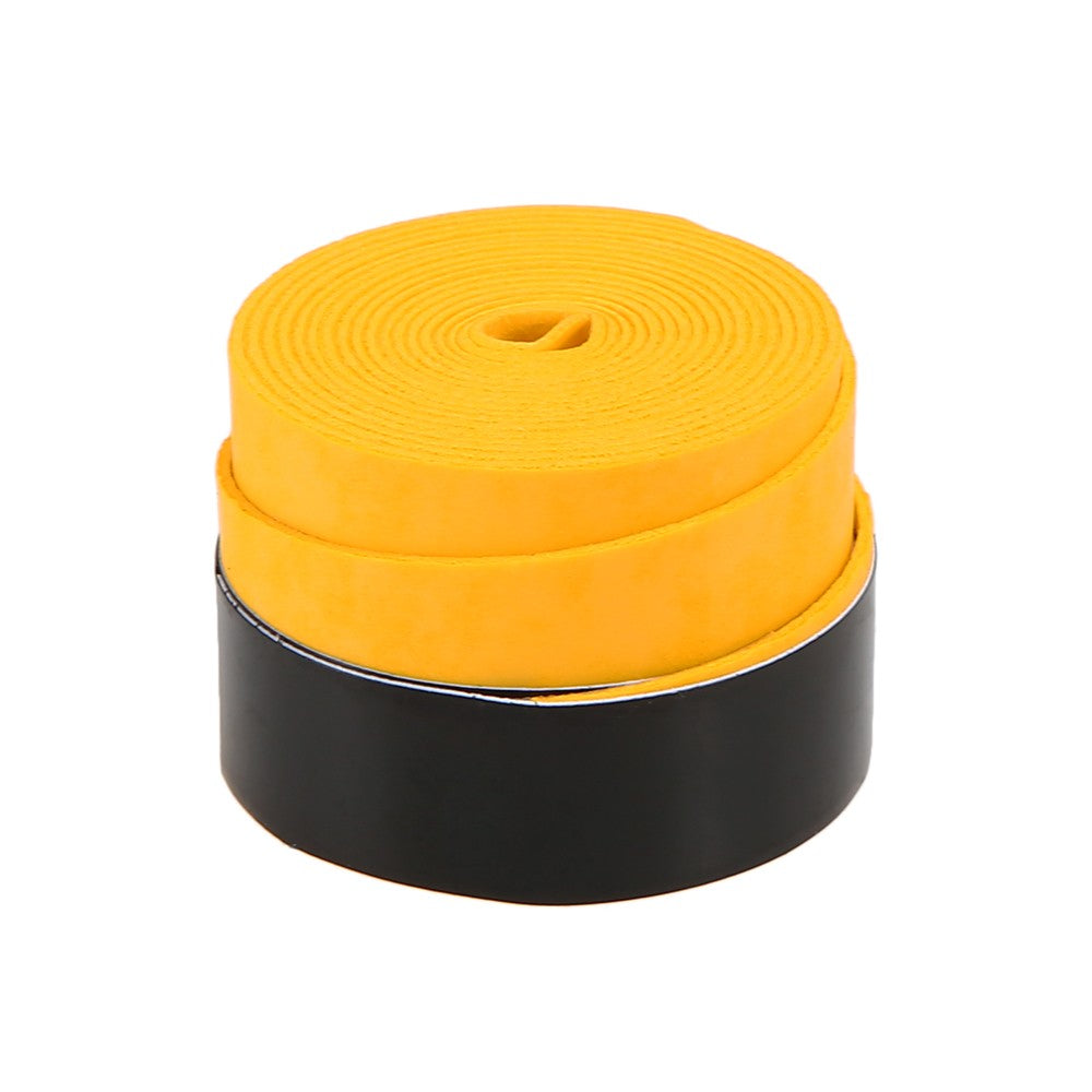 Tennis Racket Grip Tape Anti Slip Super Absorbent Tennis Overgrip Badminton Overgrip Pickleball Replacement Grip - 60Pcs / Yellow