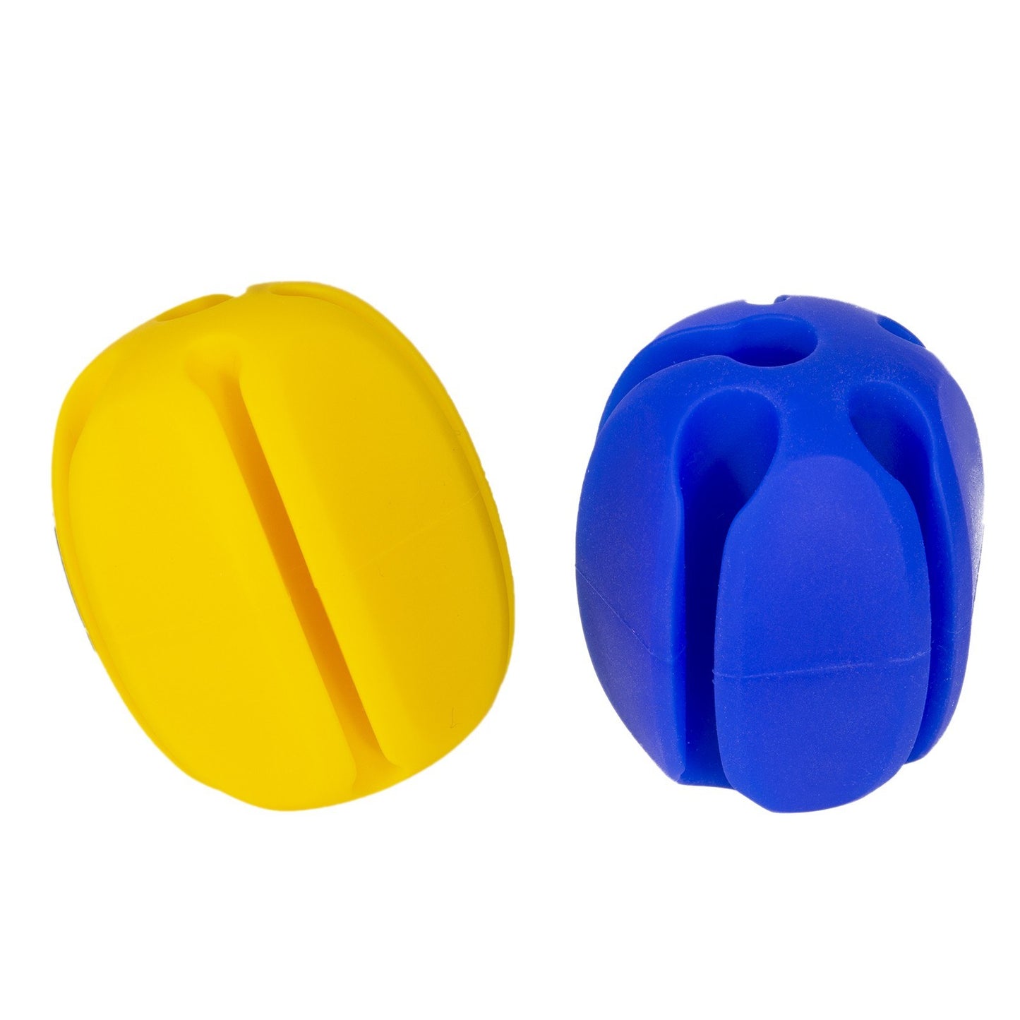 Rubber Fishing Rod Wrap Fishing Rod Holder Clip Fishing Pole Storage Organizer - Yellow