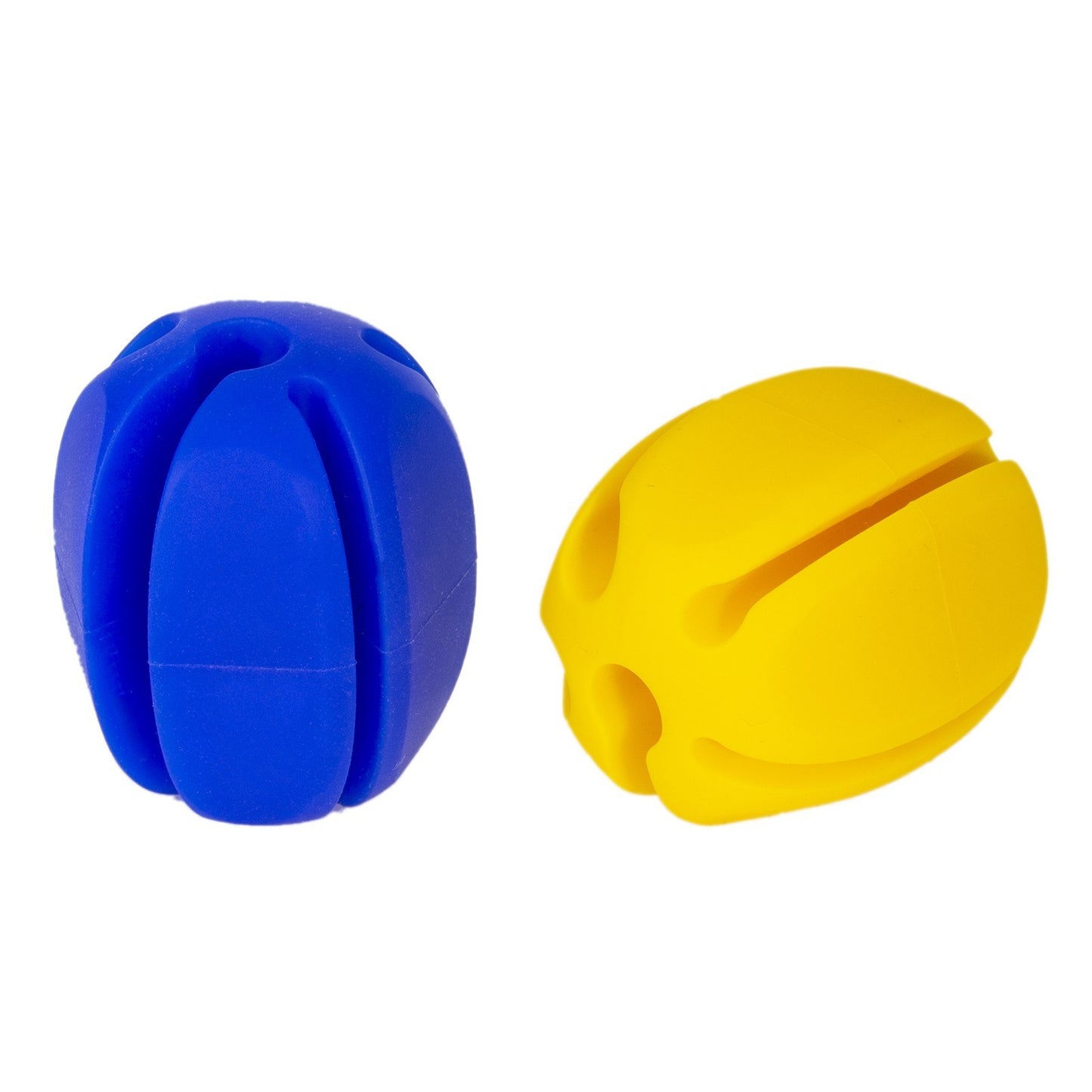 Rubber Fishing Rod Wrap Fishing Rod Holder Clip Fishing Pole Storage Organizer - Yellow