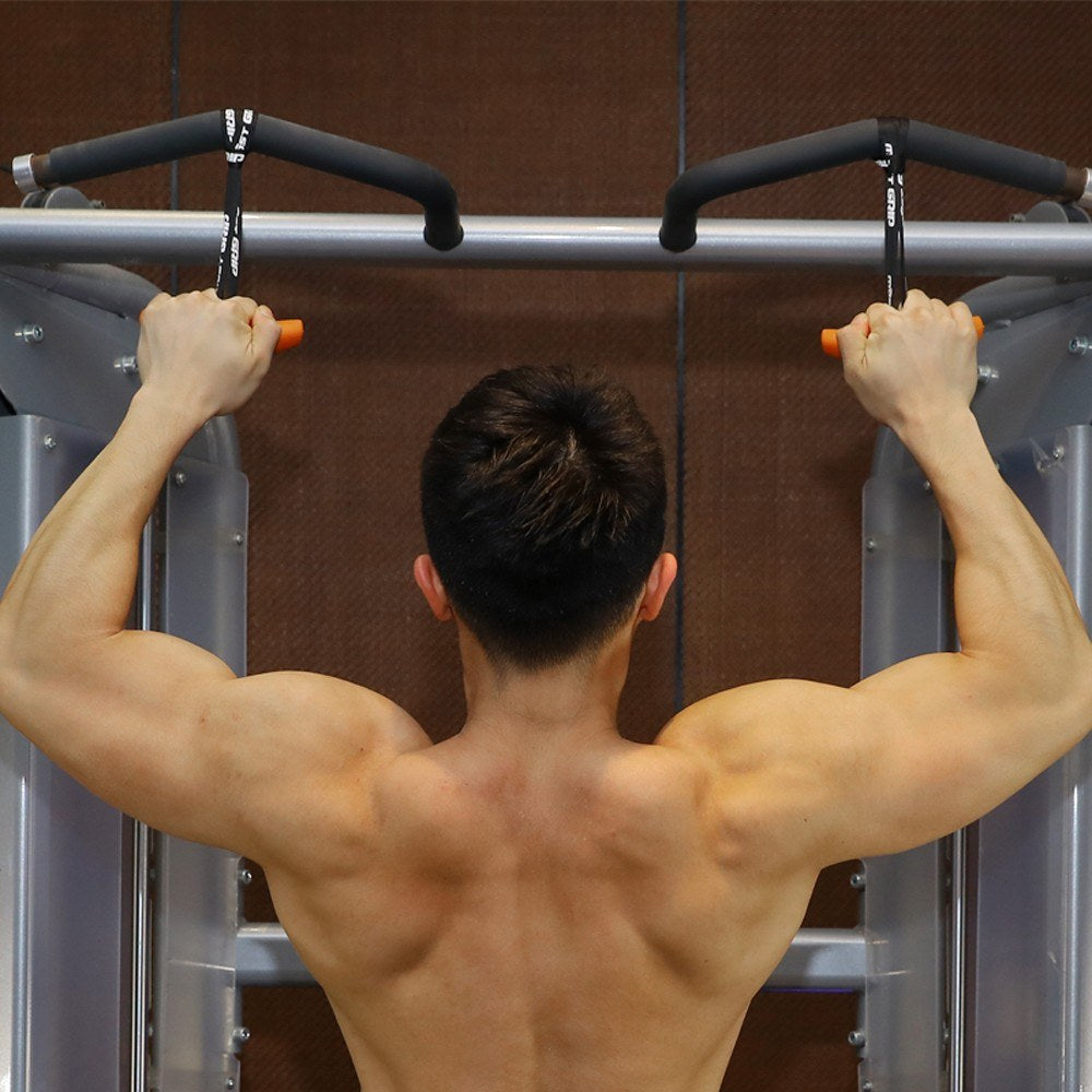 TPE Gym Resistance Band Pull-up Handles Exercise Training Grip Workout Bands for Yoga, Strength Training - Type: 2