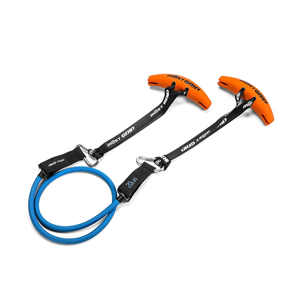 TPE Gym Resistance Band Pull-up Handles Exercise Training Grip Workout Bands for Yoga, Strength Training - Type: 2