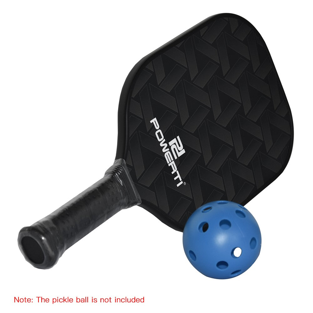 POWERTI Pickleball Paddle Ping Pong Tennis Pickle Ball Racket with Cushion Comfort Grip - 1 Pickleball Paddle
