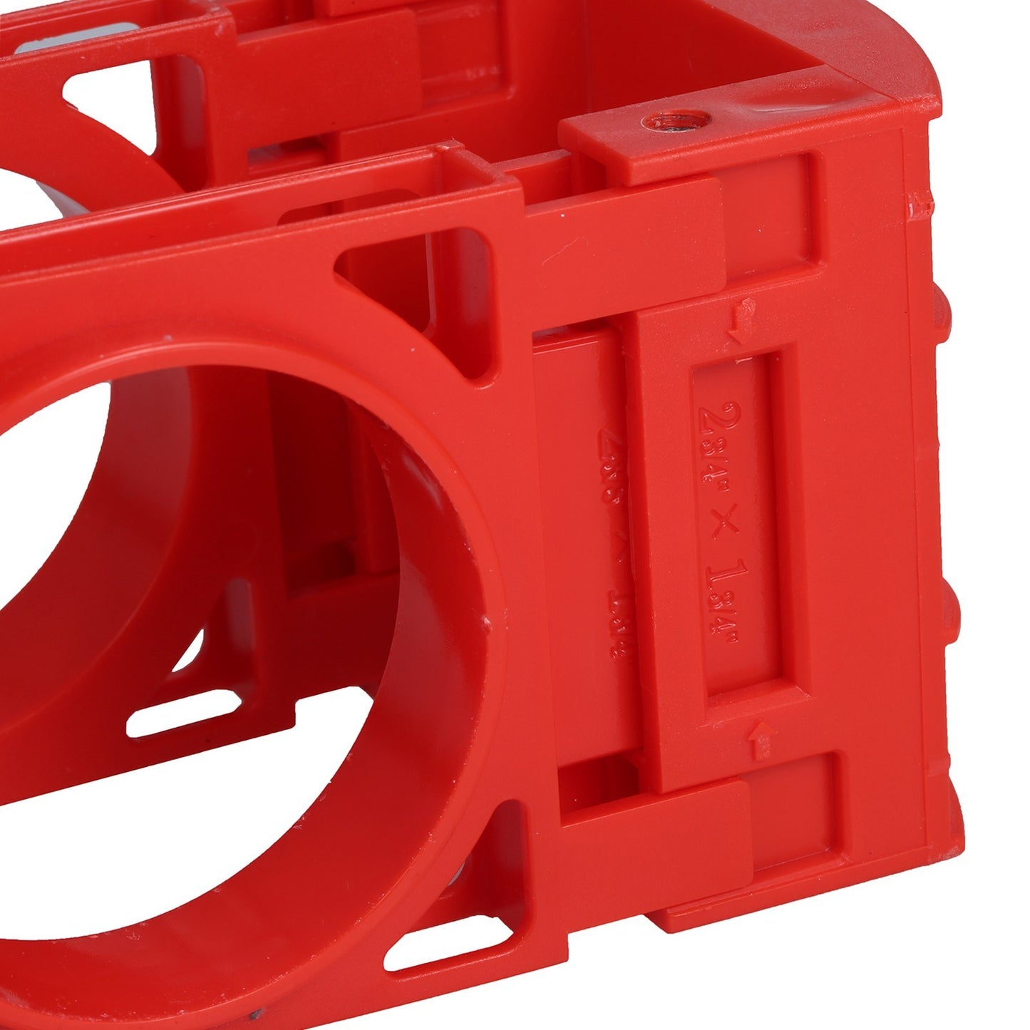 Corrosion Resistant Durable Lock Installation Kit with Guide Template for Wood Doors