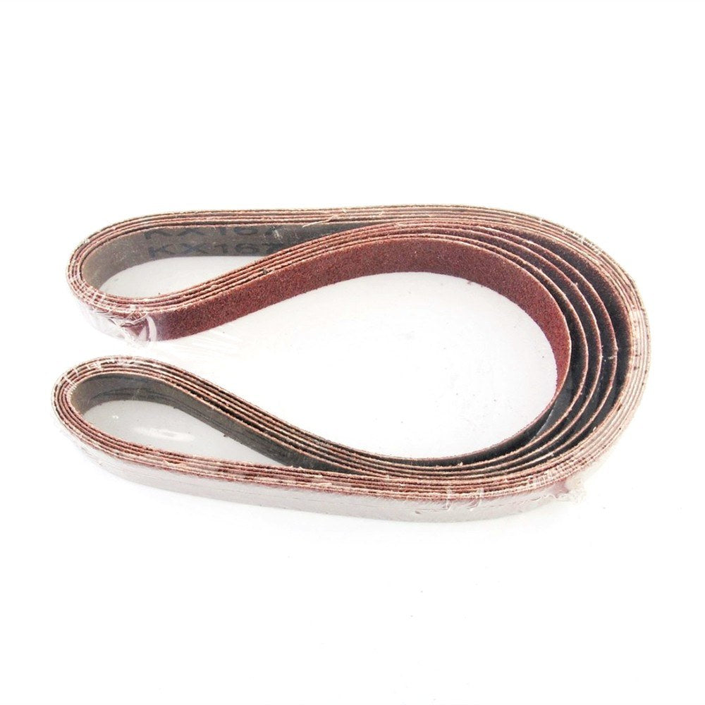 10Pcs 30x330mm Abrasive Sanding Belts 800 Grit Aluminum Oxide Sanding Belt Sanding Grinding Polishing Tools for Belt Sander Paper