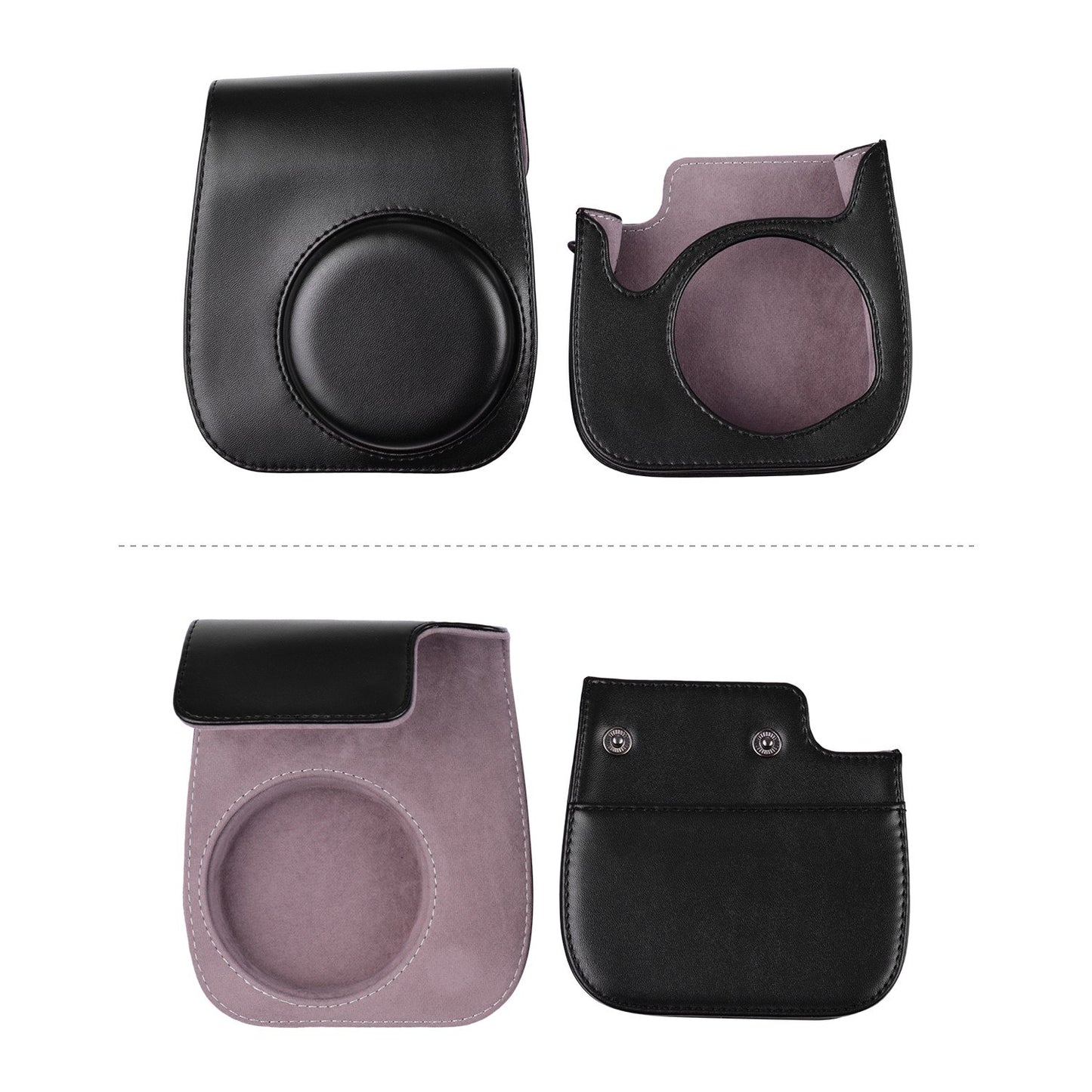 12-in-1 Instant Camera Accessories Bundle Kit for Fujifilm Instax Mini 11, Photography Scrapbook Kit Instant Camera Gifts - Black