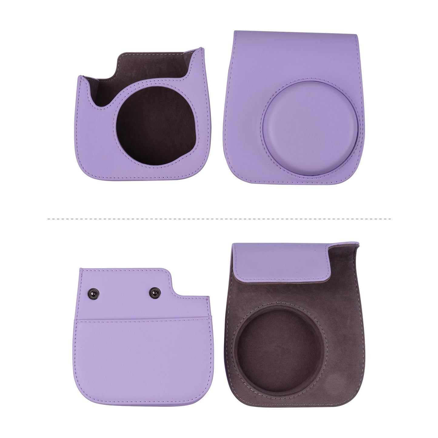 12-in-1 Instant Camera Accessories Bundle Kit for Fujifilm Instax Mini 11, Photography Scrapbook Kit Instant Camera Gifts - Purple