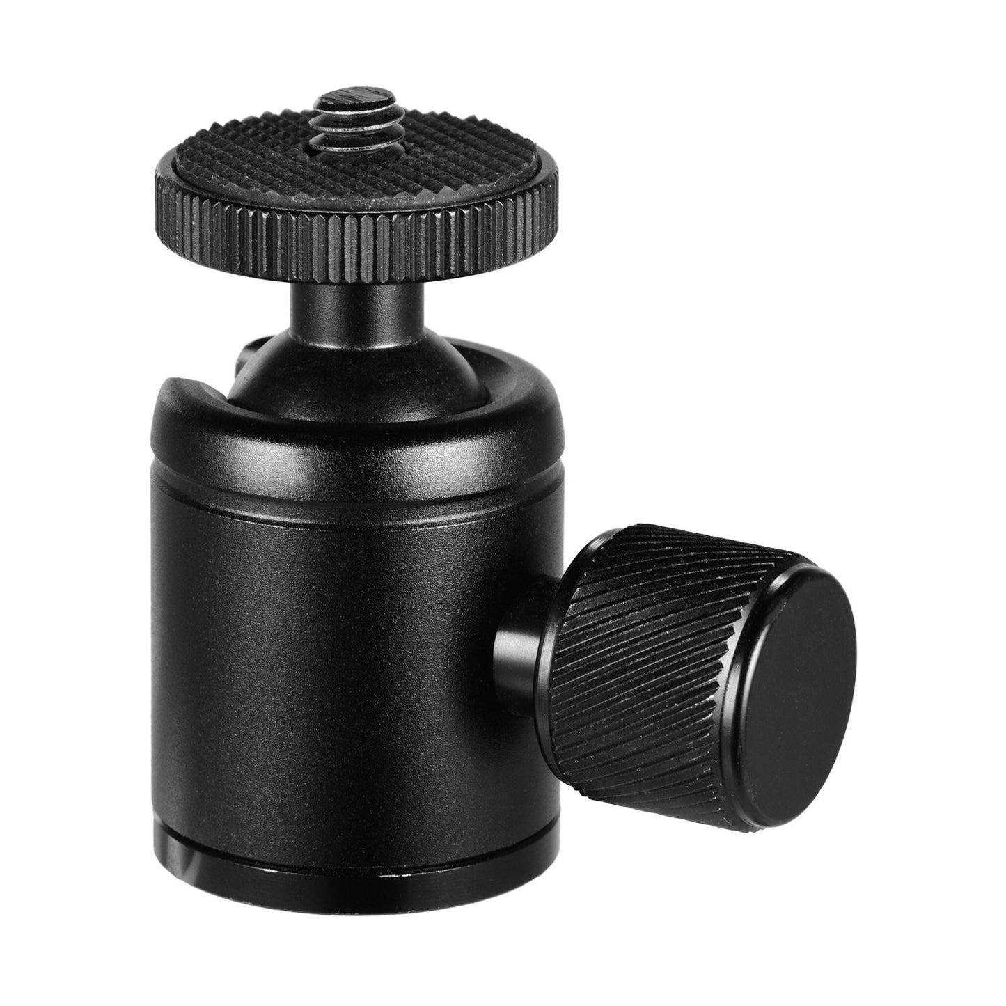 Tripod Mini Ball Head Aluminum Alloy Ballhead Tripod Mount with 1 / 4inch Screw and 3 / 8inch Screw Hole for Camera DSLR Cell Phone