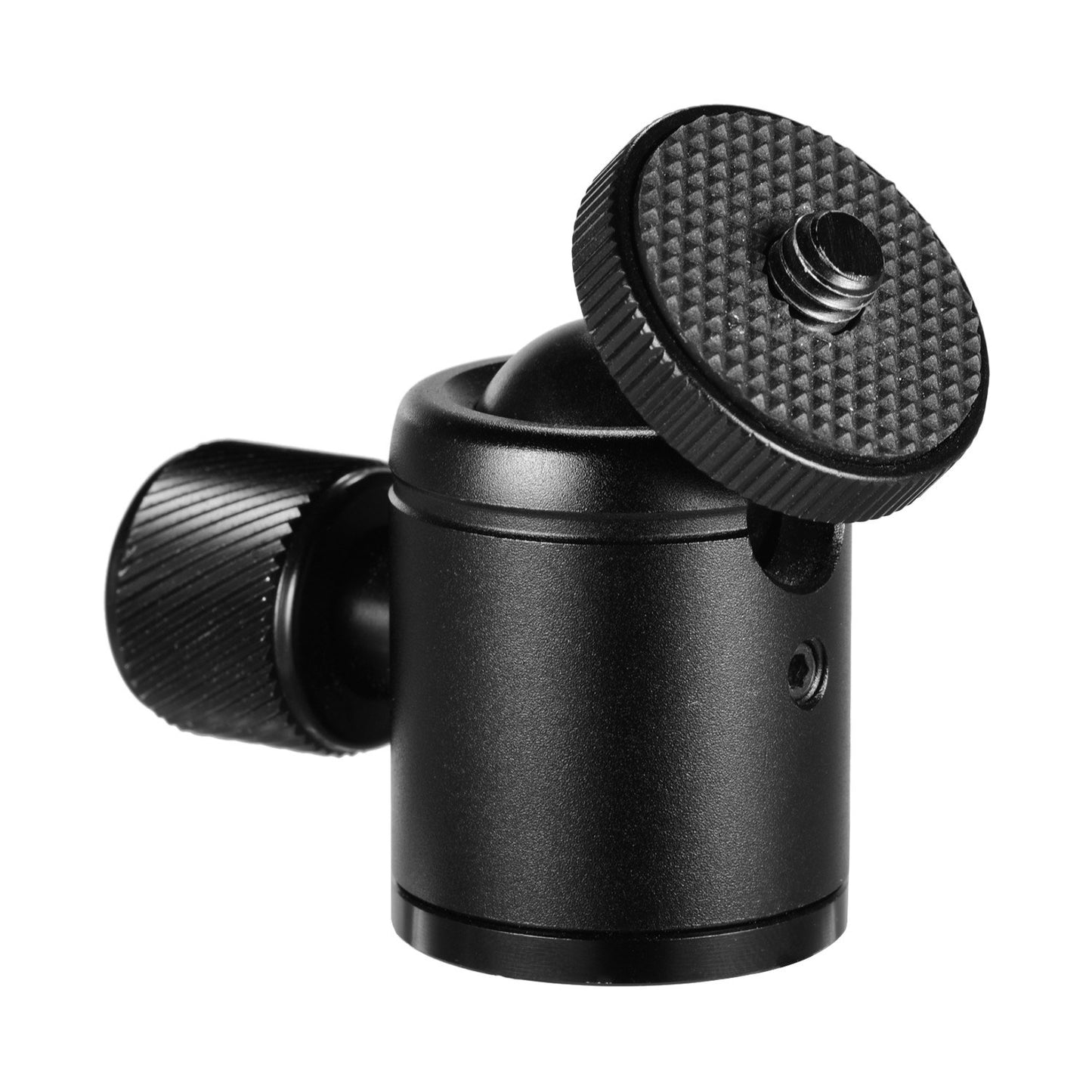 Tripod Mini Ball Head Aluminum Alloy Ballhead Tripod Mount with 1 / 4inch Screw and 3 / 8inch Screw Hole for Camera DSLR Cell Phone