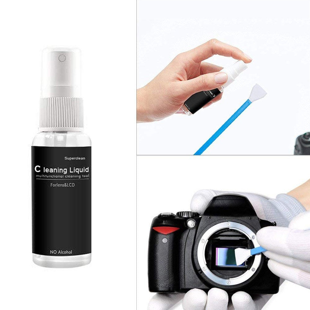 Camera Cleaning Kit Air Blower Cleaning Swabs Cleaning Pen Phone Laptop Cleaning Cloth