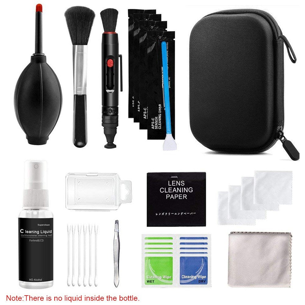 Camera Cleaning Kit Air Blower Cleaning Swabs Cleaning Pen Phone Laptop Cleaning Cloth