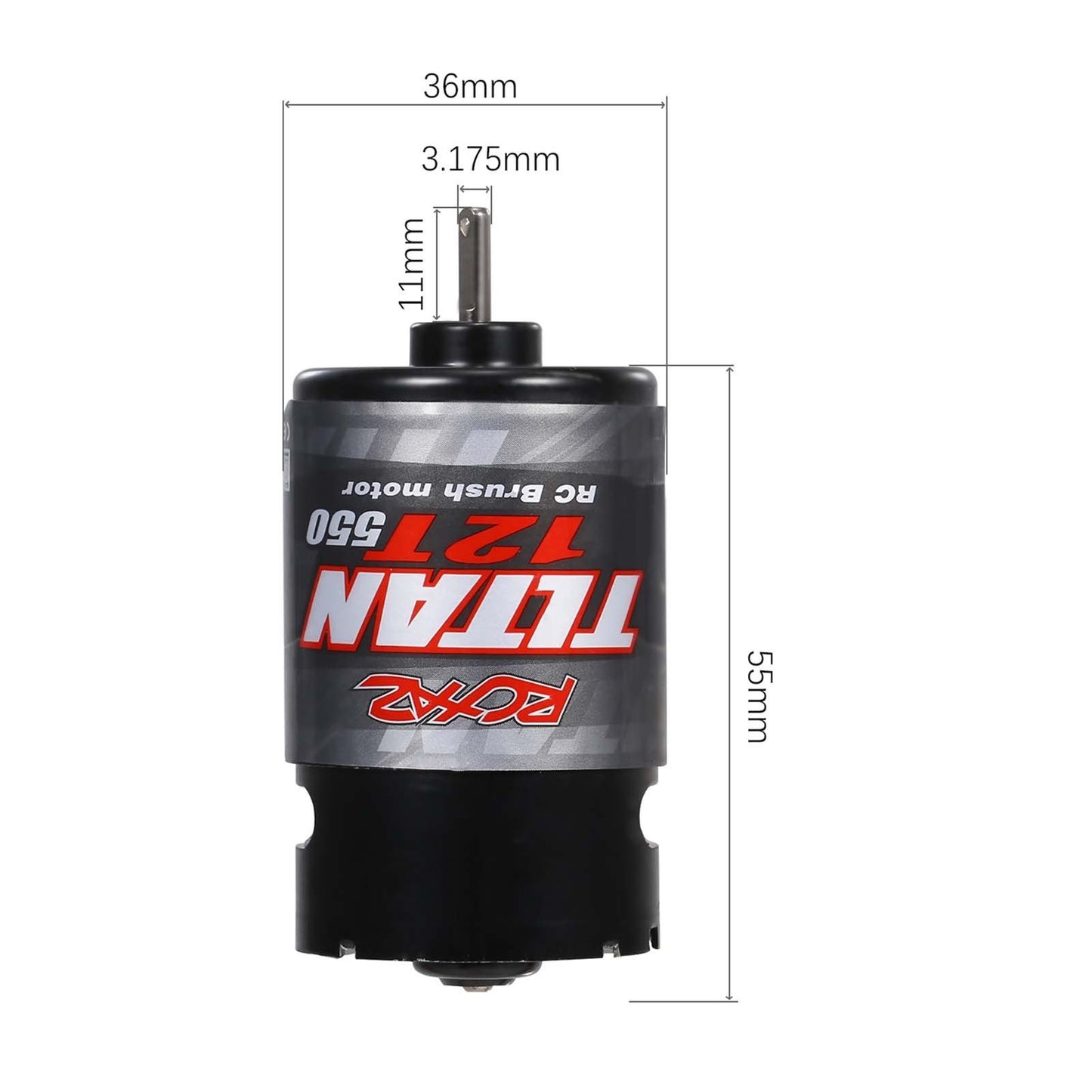 550 12T Brushed Motor for 1 / 10 RC Cars HSP HPI Wltoys Kyosho TRAXXAS RC Off-Road Car
