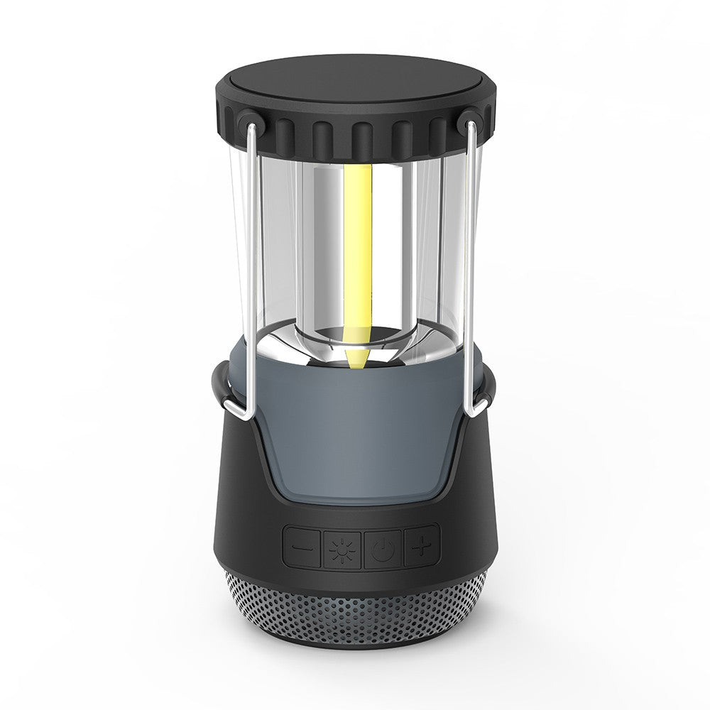 Portable Outdoor Lantern LED Camping Light Wireless Stereo Bluetooth Speaker Loudspeaker Qi Standard Wireless Charger Emergency Light