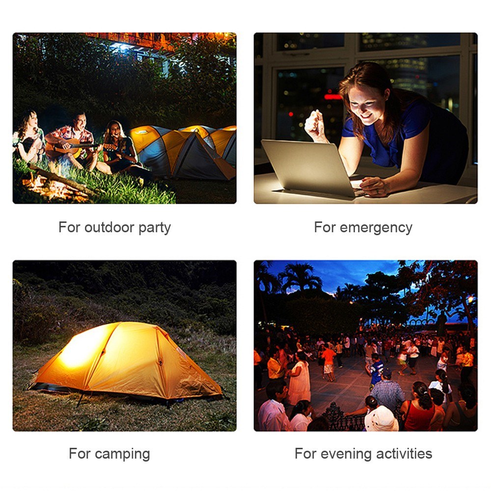 Portable Outdoor Lantern LED Camping Light Wireless Stereo Bluetooth Speaker Loudspeaker Qi Standard Wireless Charger Emergency Light