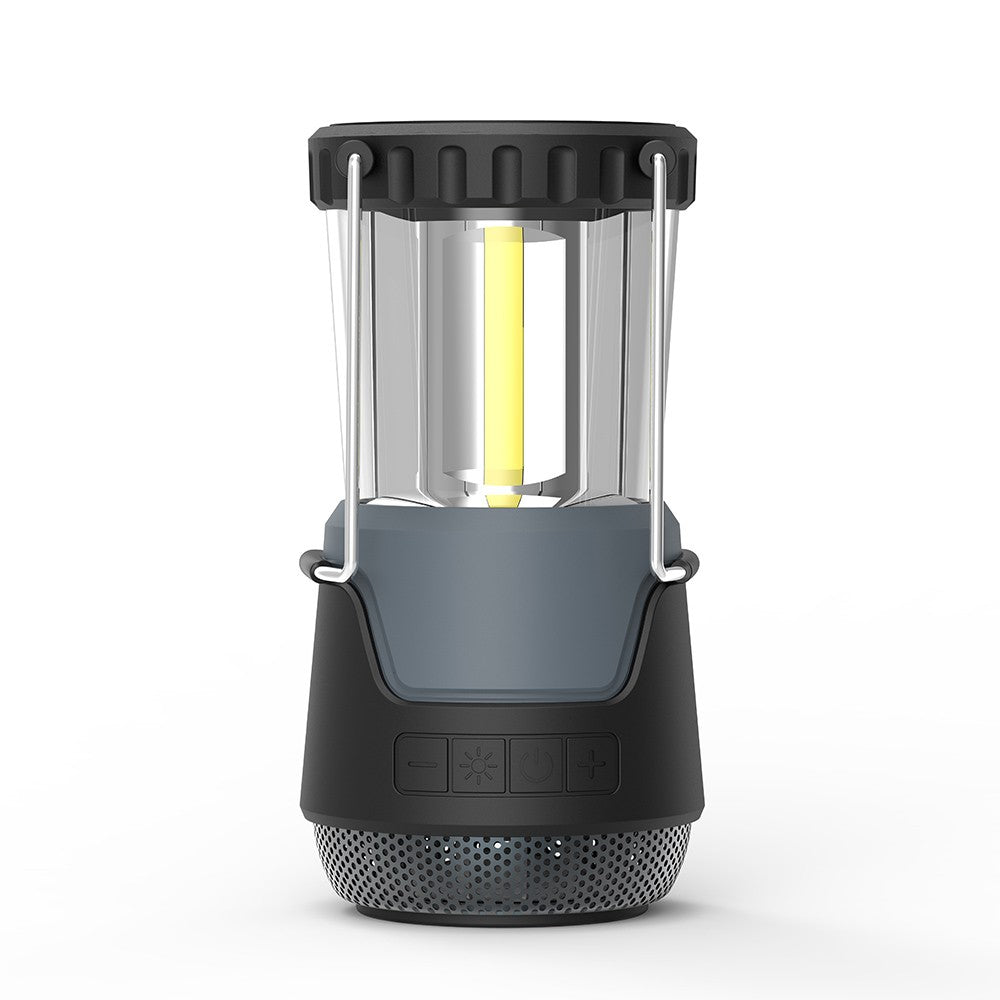 Portable Outdoor Lantern LED Camping Light Wireless Stereo Bluetooth Speaker Loudspeaker Qi Standard Wireless Charger Emergency Light